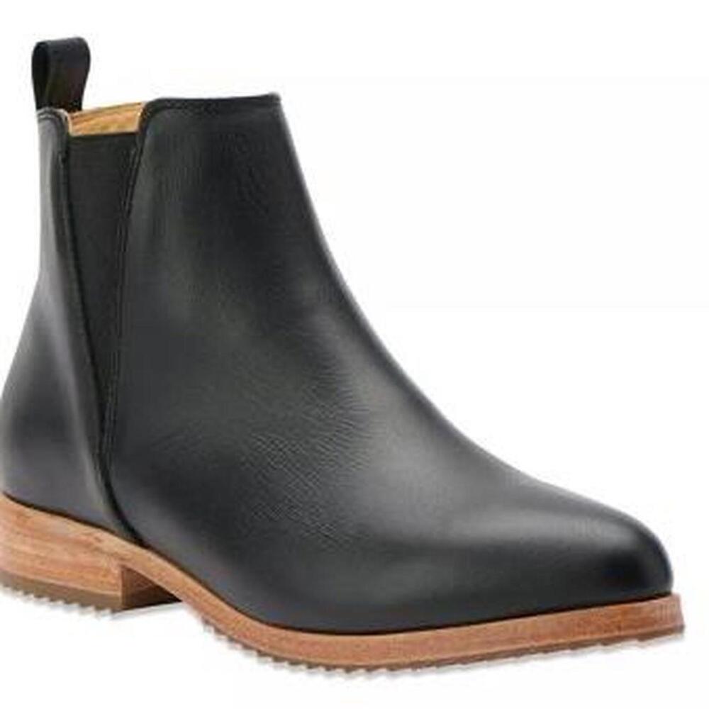 🖤 Nisolo Eva Everyday Chelsea Boot – Black/Black, Women’s 9